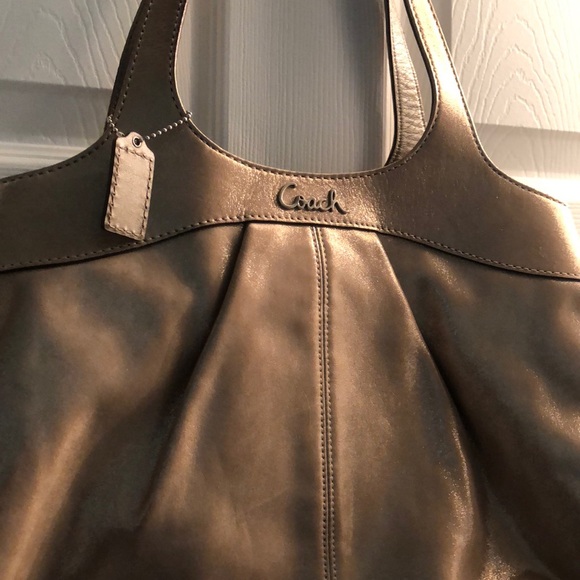 Coach Handbags - Coach golden tote bag
